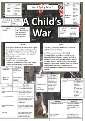 thumbnail of A CHILD’S WAR y4 spring 1